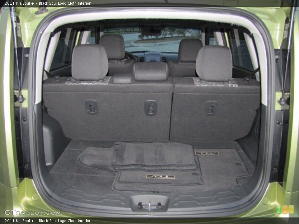 Black Soul Logo Cloth Interior Trunk for the 2011 Kia Soul + #75750518