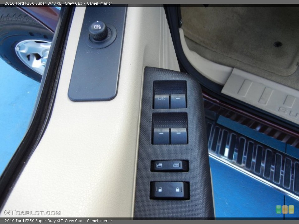Camel Interior Controls for the 2010 Ford F250 Super Duty XLT Crew Cab #75750866