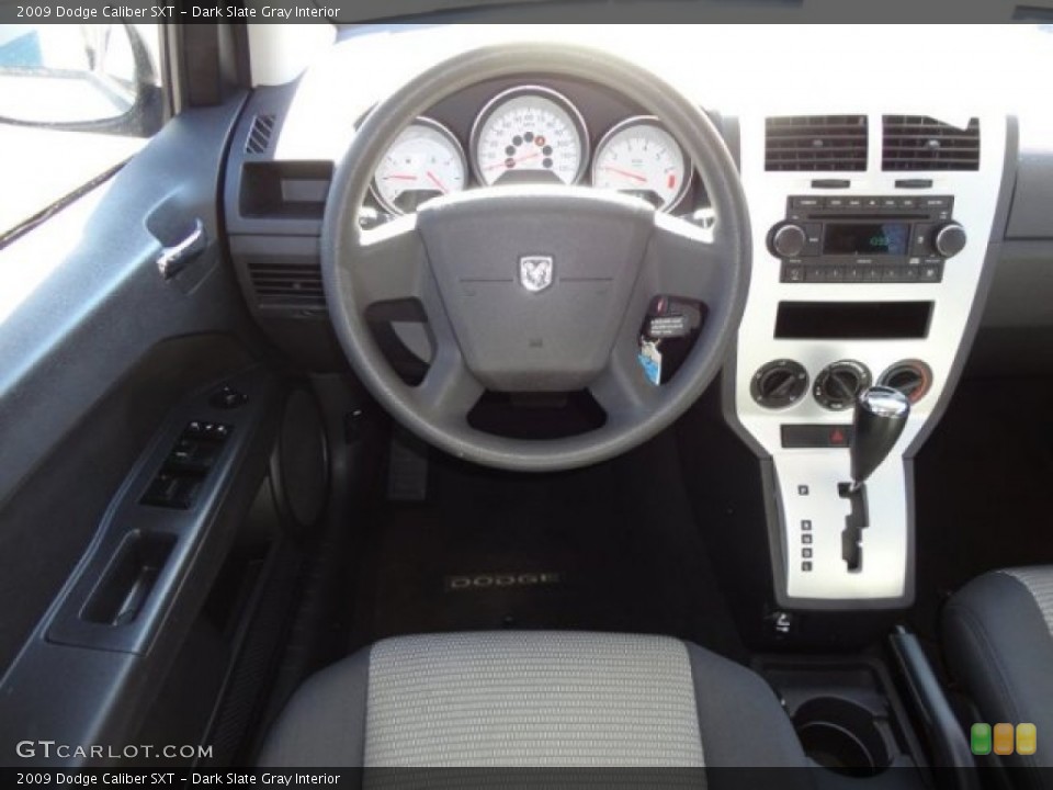 Dark Slate Gray Interior Dashboard for the 2009 Dodge Caliber SXT #75751058