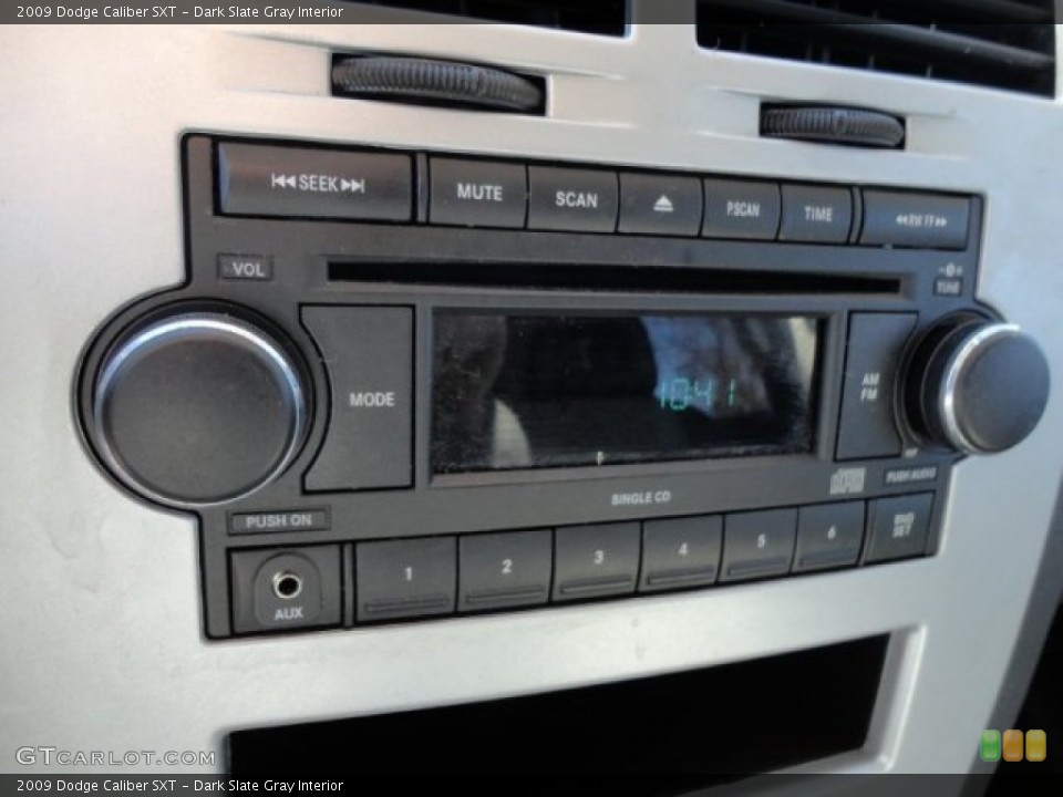 Dark Slate Gray Interior Audio System for the 2009 Dodge Caliber SXT #75751283
