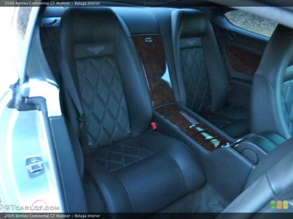 Beluga Interior Rear Seat for the 2006 Bentley Continental GT Mulliner #75752009