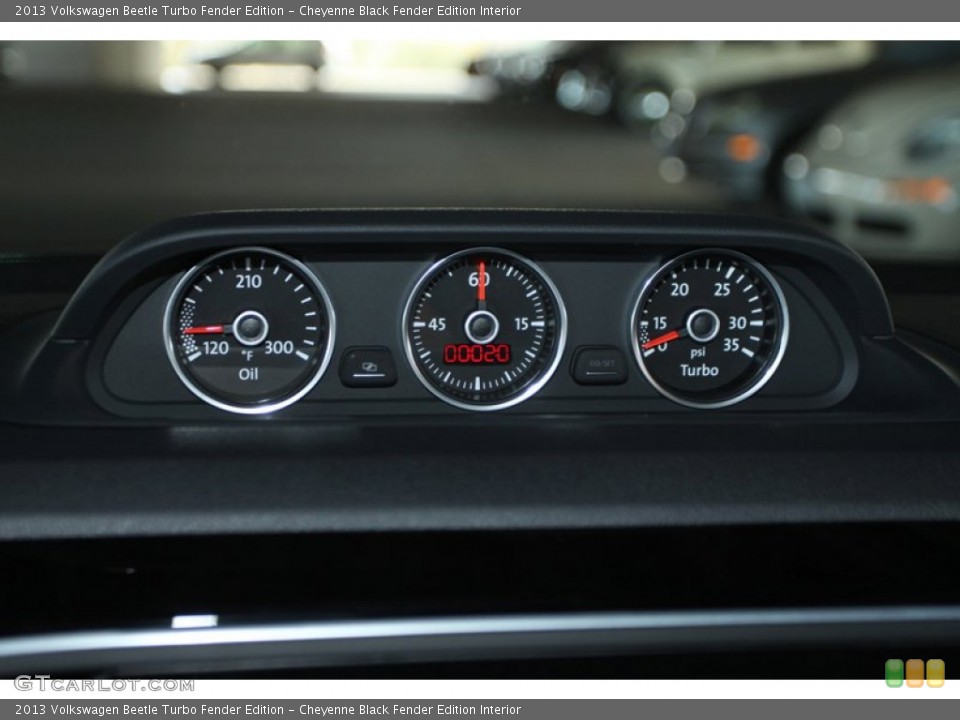 Cheyenne Black Fender Edition Interior Gauges for the 2013 Volkswagen Beetle Turbo Fender Edition #75752879