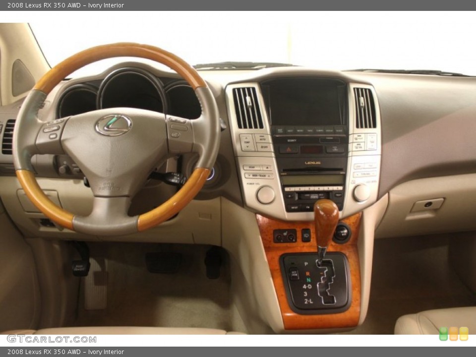 Ivory Interior Dashboard for the 2008 Lexus RX 350 AWD #75752915