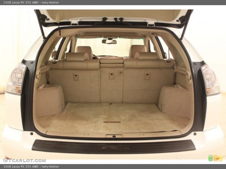Ivory Interior Trunk for the 2008 Lexus RX 350 AWD #75752936