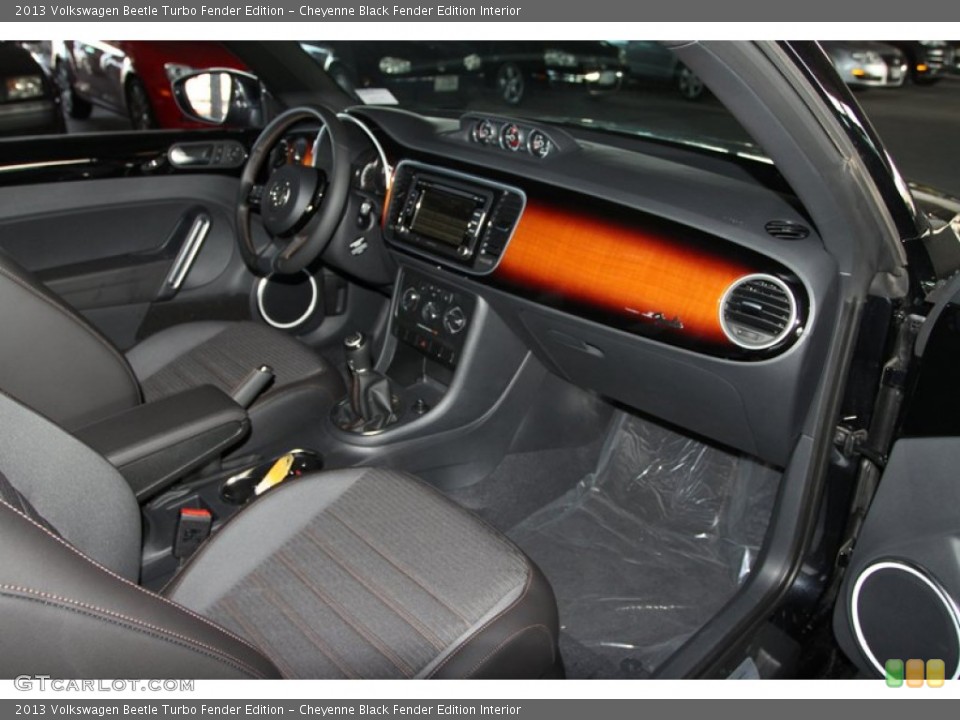 Cheyenne Black Fender Edition Interior Dashboard for the 2013 Volkswagen Beetle Turbo Fender Edition #75752991