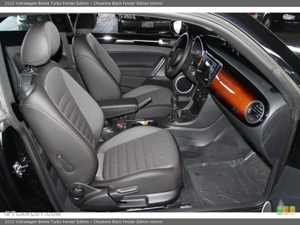 Cheyenne Black Fender Edition Interior Photo for the 2013 Volkswagen Beetle Turbo Fender Edition #75753017