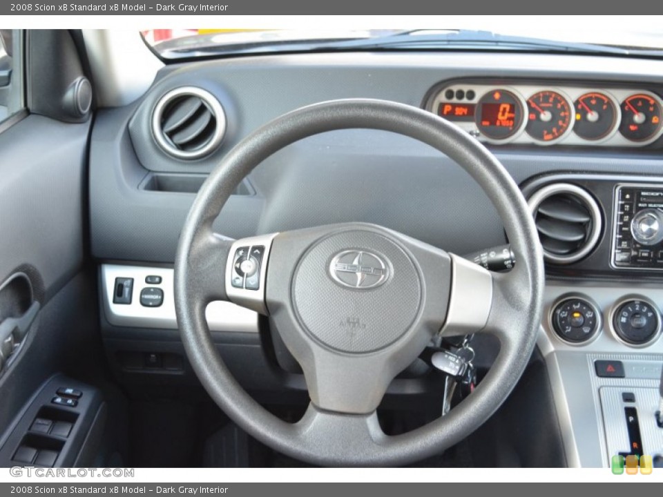 Dark Gray Interior Steering Wheel for the 2008 Scion xB  #75753215