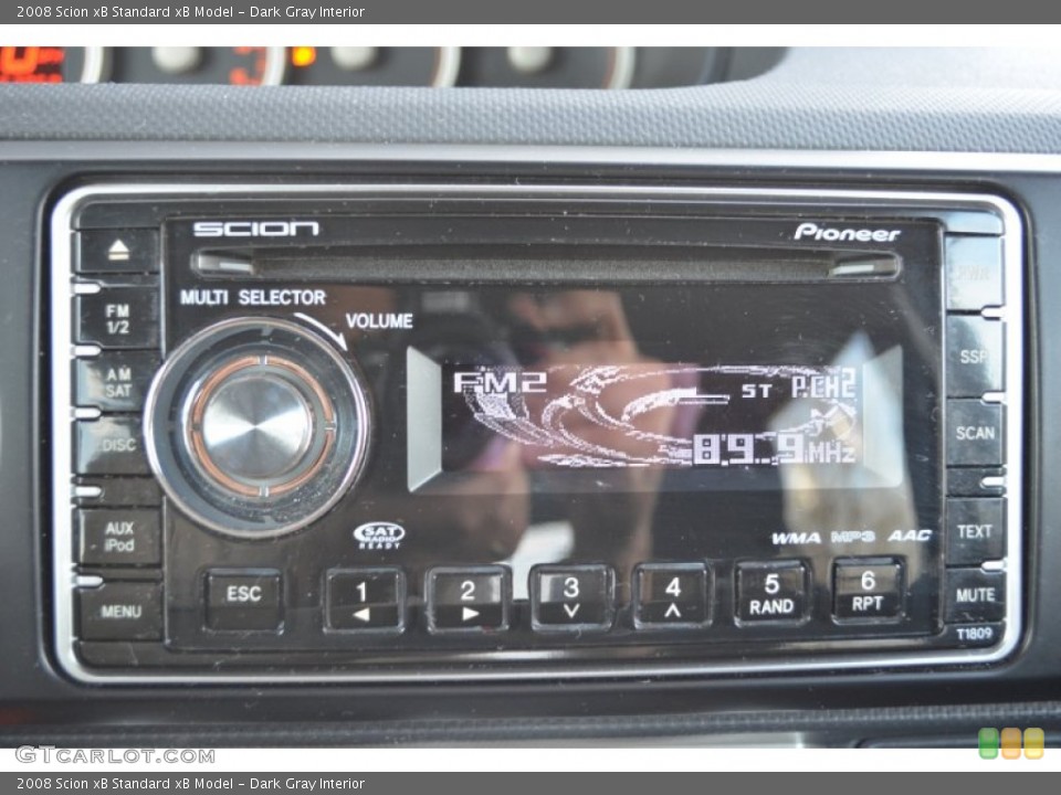 Dark Gray Interior Audio System for the 2008 Scion xB  #75753307