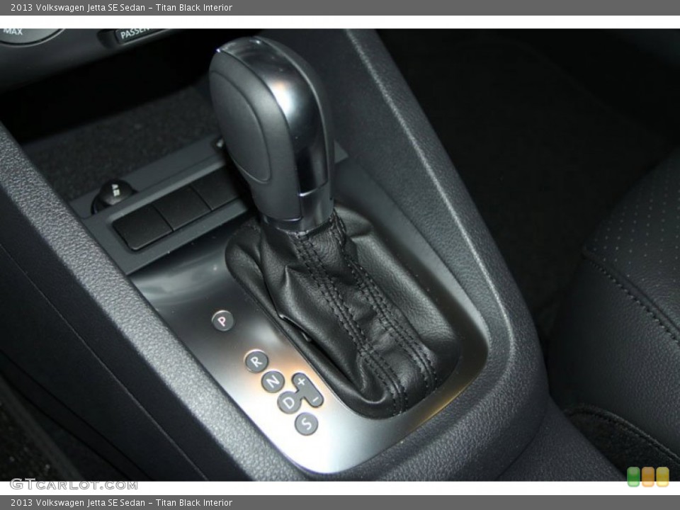 Titan Black Interior Transmission for the 2013 Volkswagen Jetta SE Sedan #75754226