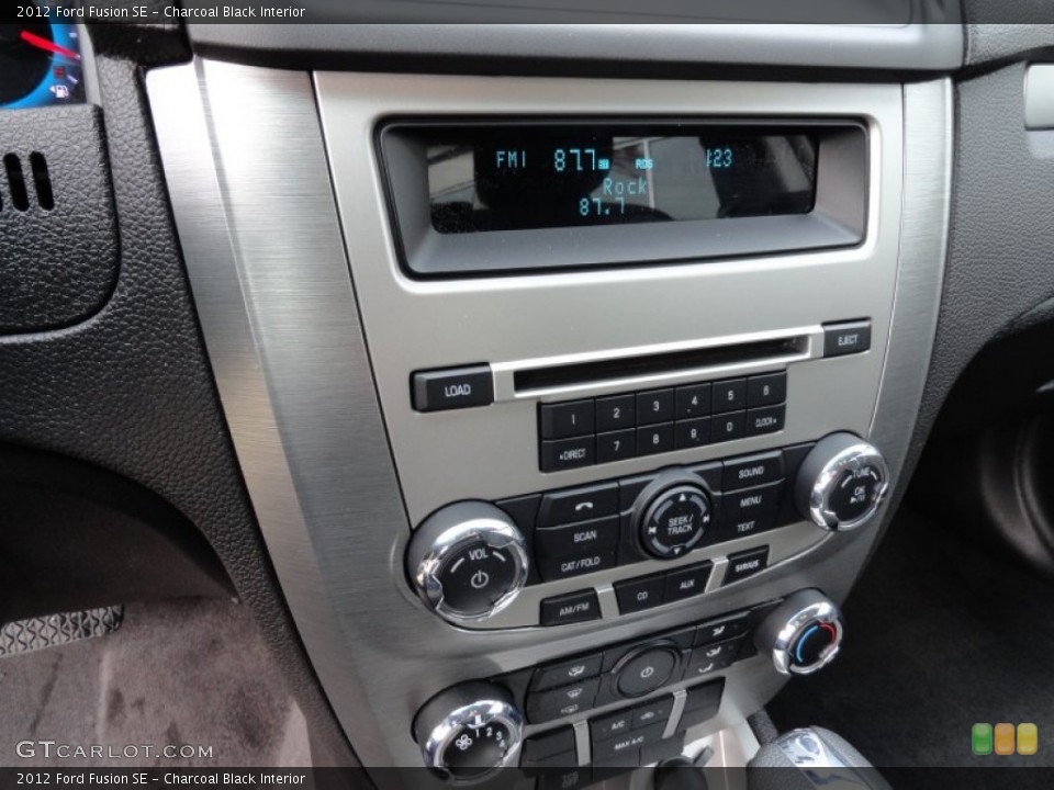 Charcoal Black Interior Controls for the 2012 Ford Fusion SE #75758290