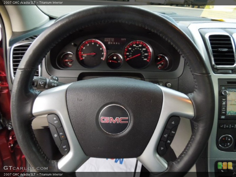 Titanium Interior Steering Wheel for the 2007 GMC Acadia SLT #75758369
