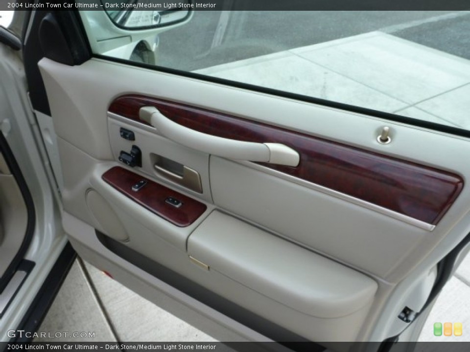 Dark Stone/Medium Light Stone Interior Door Panel for the 2004 Lincoln Town Car Ultimate #75759674
