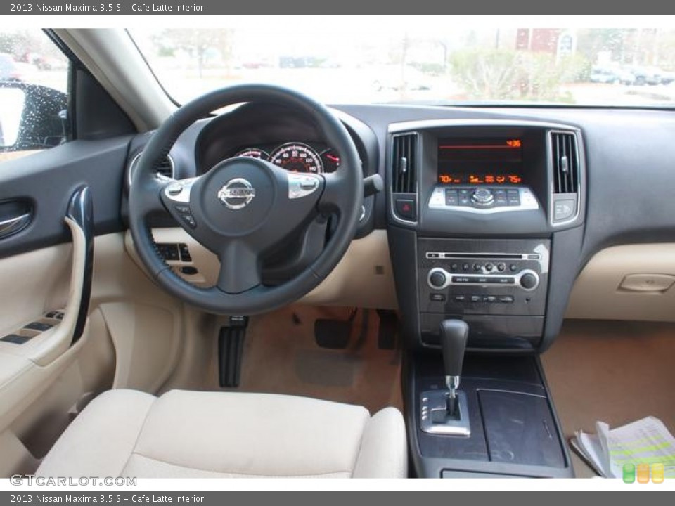 Cafe Latte Interior Dashboard for the 2013 Nissan Maxima 3.5 S #75761105