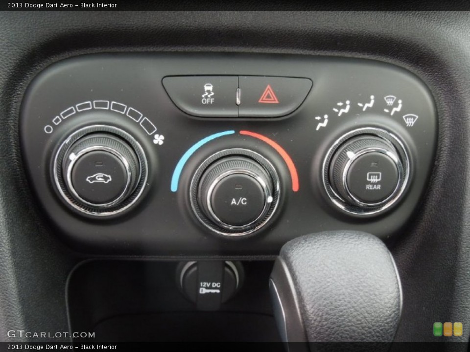 Black Interior Controls for the 2013 Dodge Dart Aero #75761465