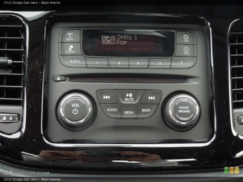 Black Interior Controls for the 2013 Dodge Dart Aero #75761480