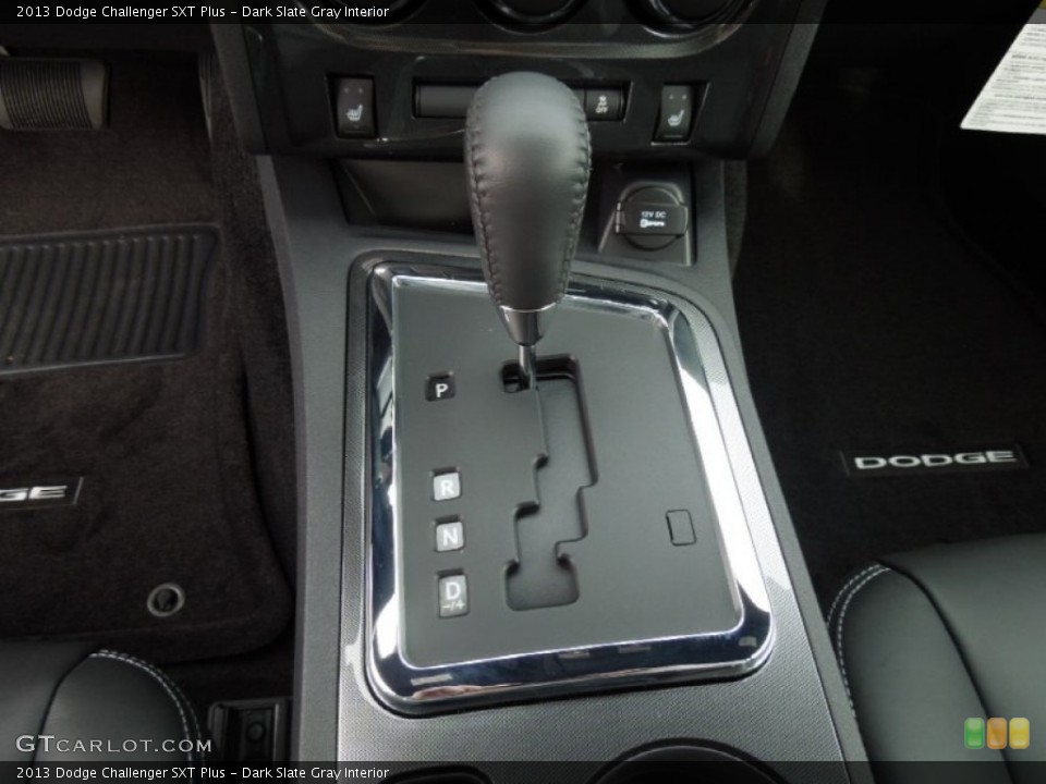 Dark Slate Gray Interior Transmission for the 2013 Dodge Challenger SXT Plus #75762015