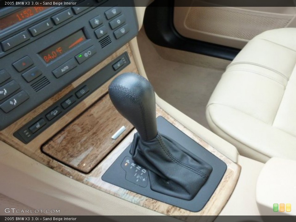 Sand Beige Interior Transmission for the 2005 BMW X3 3.0i #75762018