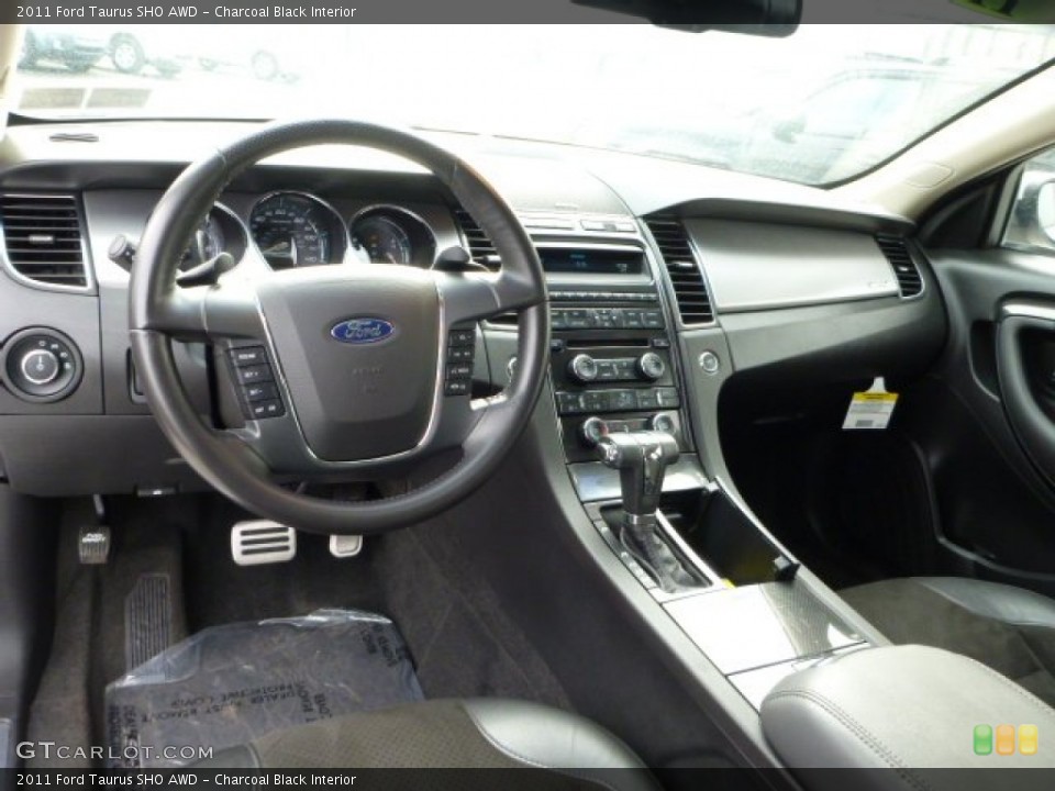Charcoal Black 2011 Ford Taurus Interiors