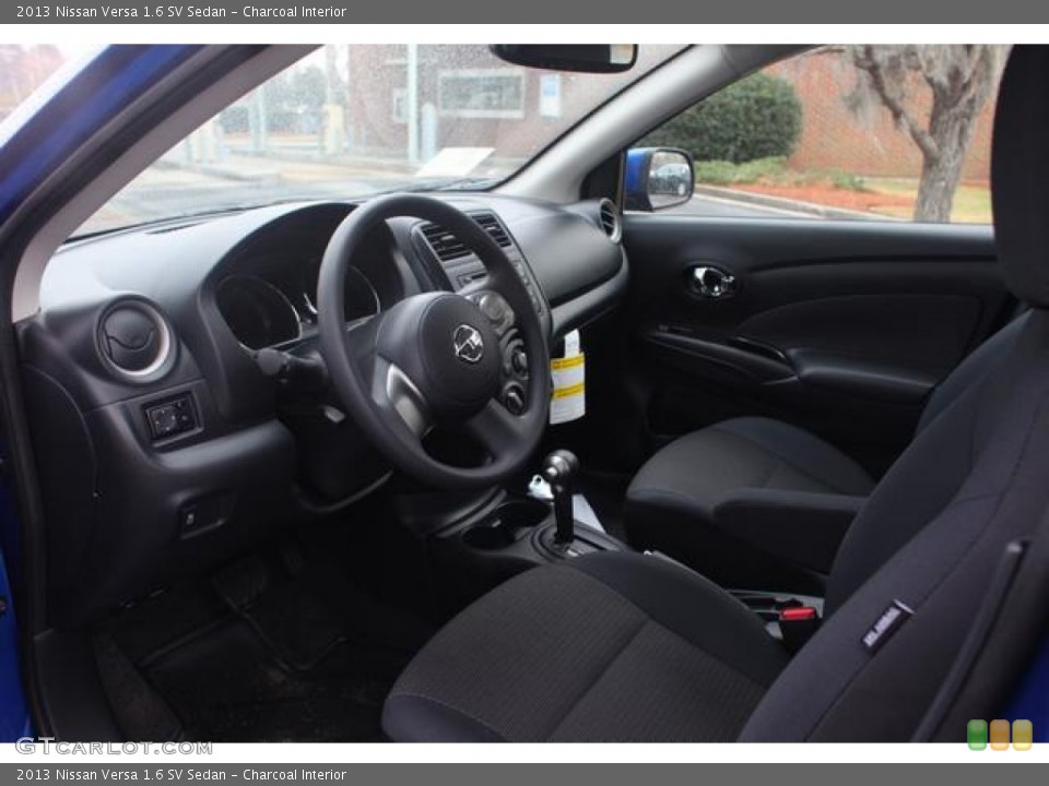 Charcoal Interior Photo for the 2013 Nissan Versa 1.6 SV Sedan #75762462