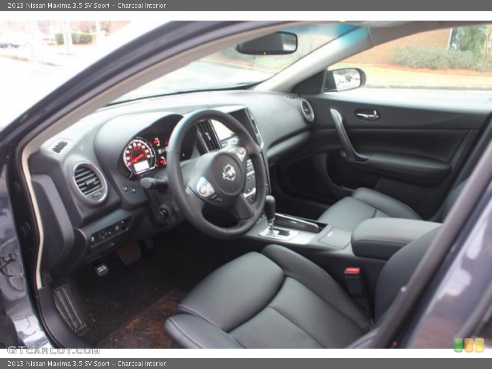 Charcoal Interior Photo for the 2013 Nissan Maxima 3.5 SV Sport #75762866