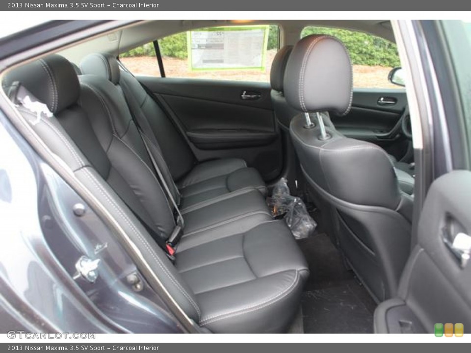 Charcoal Interior Rear Seat for the 2013 Nissan Maxima 3.5 SV Sport #75762963