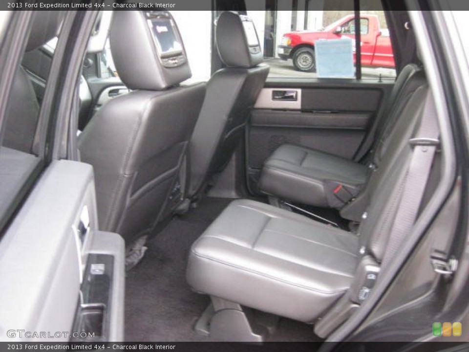 Charcoal Black Interior Rear Seat for the 2013 Ford Expedition Limited 4x4 #75763255