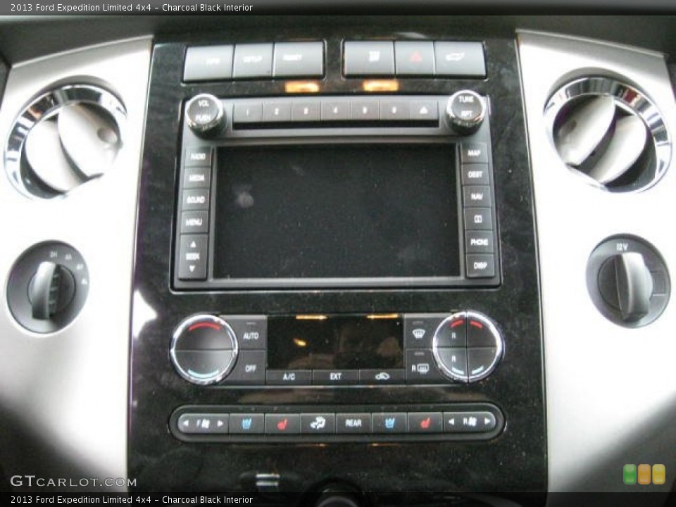 Charcoal Black Interior Controls for the 2013 Ford Expedition Limited 4x4 #75763343