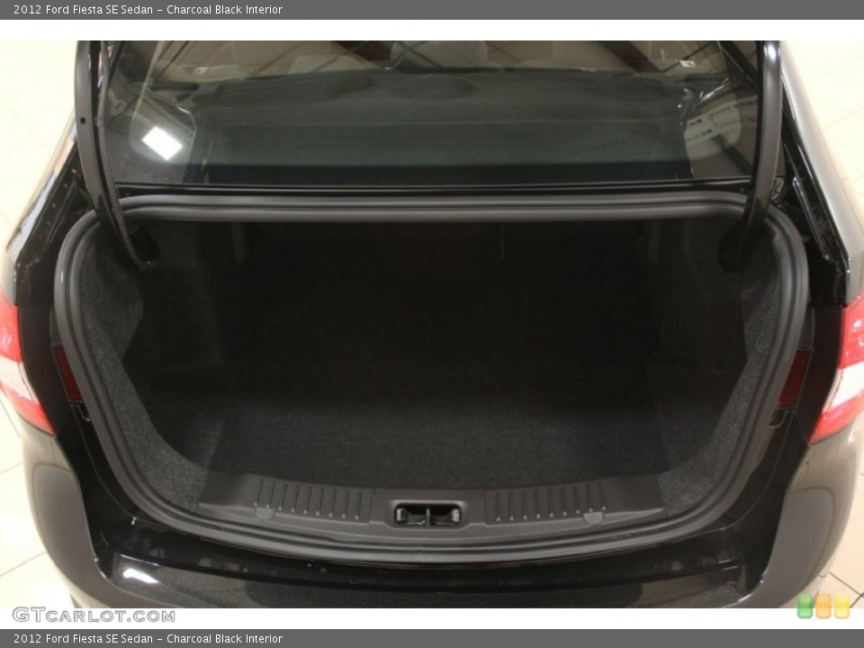 Charcoal Black Interior Trunk for the 2012 Ford Fiesta SE Sedan #75763360