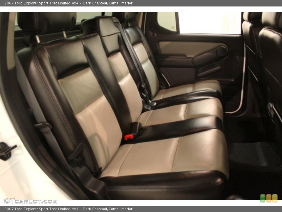 Dark Charcoal/Camel Interior Rear Seat for the 2007 Ford Explorer Sport Trac Limited 4x4 #75765068