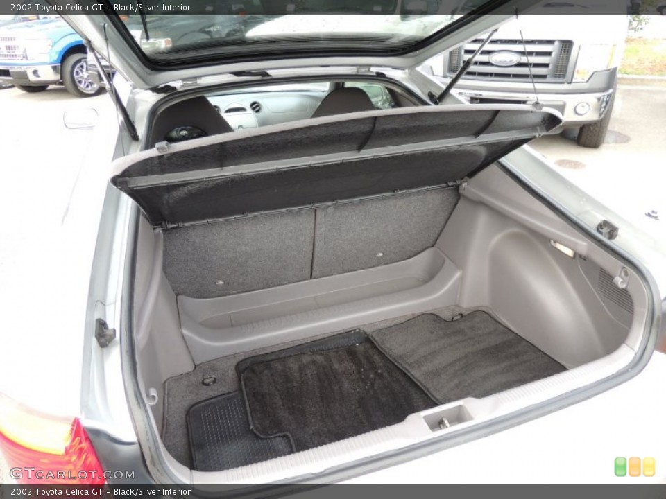 Black/Silver Interior Trunk for the 2002 Toyota Celica GT #75765421