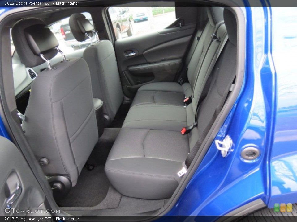 Black Interior Rear Seat for the 2013 Dodge Avenger SXT #75765860