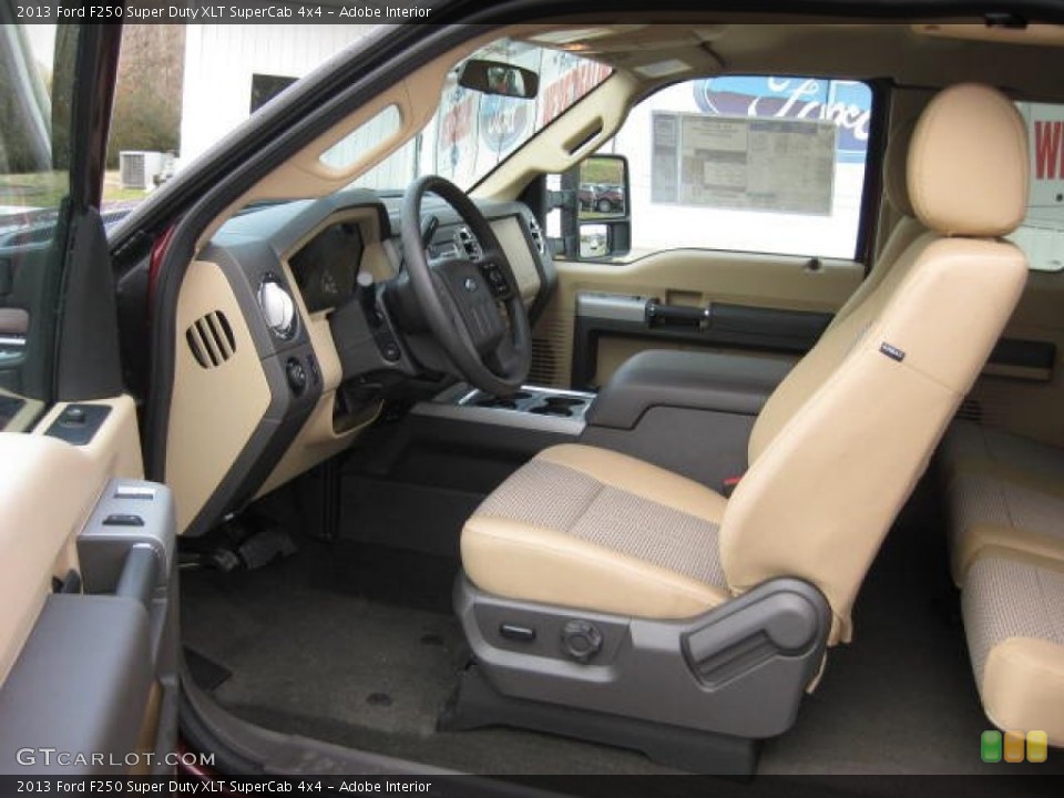 Adobe Interior Prime Interior for the 2013 Ford F250 Super Duty XLT SuperCab 4x4 #75767590