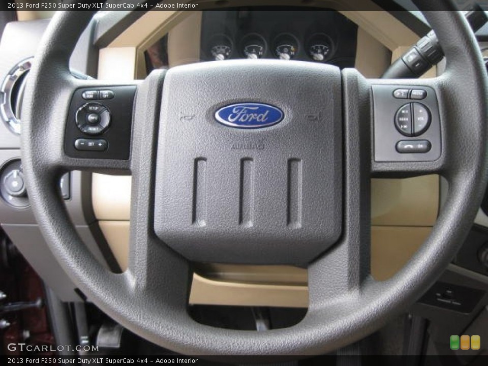 Adobe Interior Steering Wheel for the 2013 Ford F250 Super Duty XLT SuperCab 4x4 #75767737