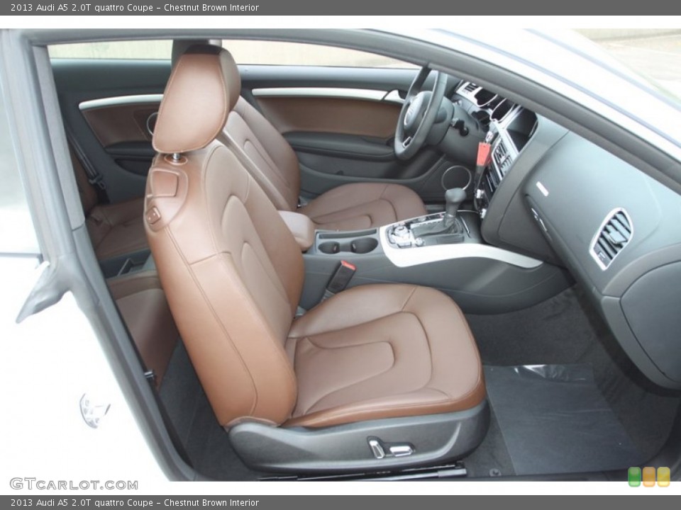 Chestnut Brown Interior Front Seat for the 2013 Audi A5 2.0T quattro Coupe #75768596