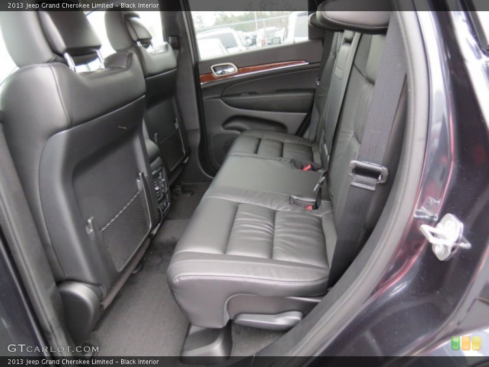 Black Interior Rear Seat for the 2013 Jeep Grand Cherokee Limited #75768618