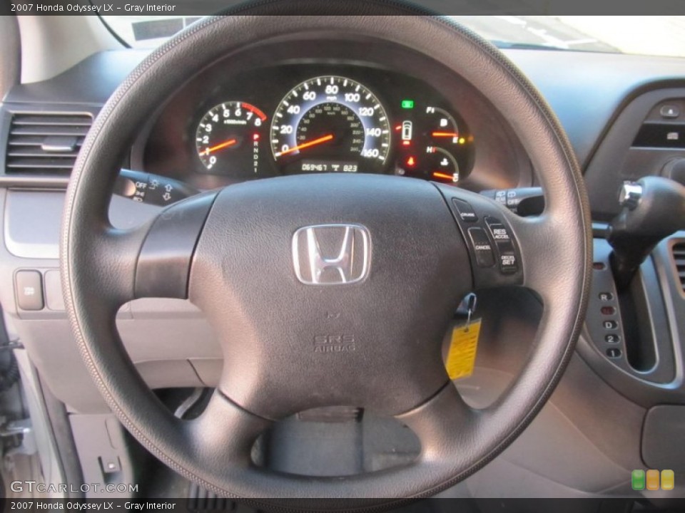 Gray Interior Steering Wheel for the 2007 Honda Odyssey LX #75771785