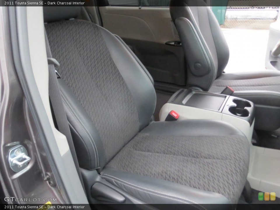 Dark Charcoal Interior Front Seat for the 2011 Toyota Sienna SE #75772910
