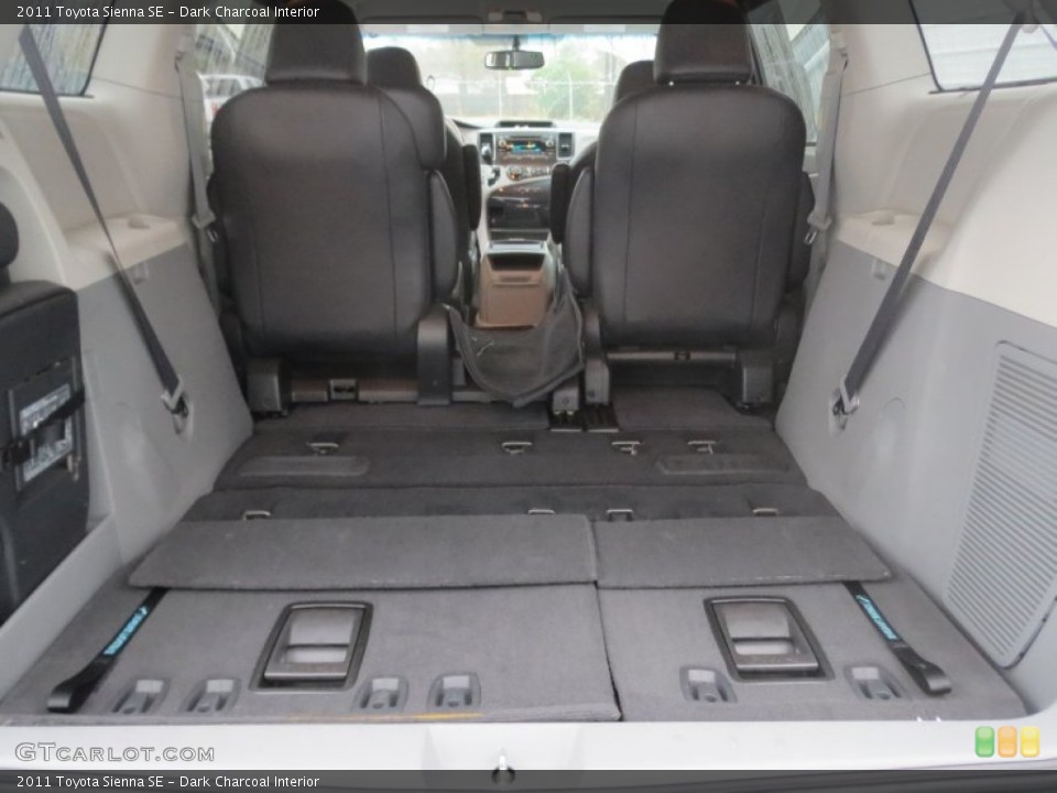 Dark Charcoal Interior Trunk for the 2011 Toyota Sienna SE #75772973