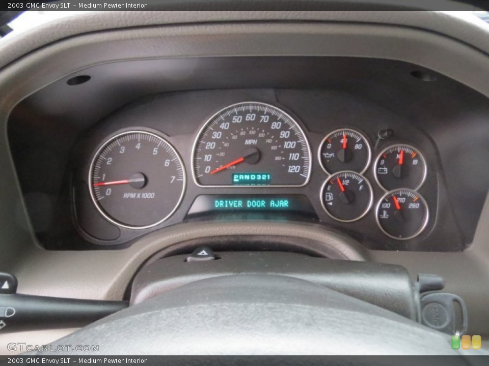 Medium Pewter Interior Gauges for the 2003 GMC Envoy SLT #75775817