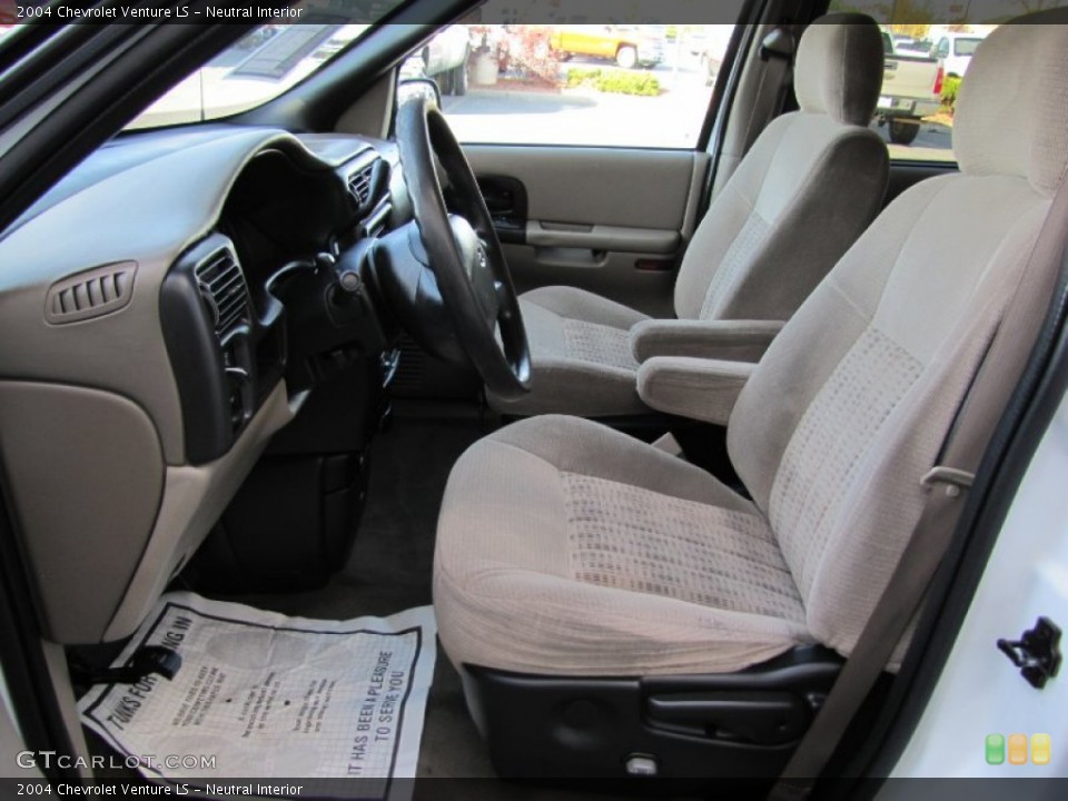 Neutral Interior Front Seat for the 2004 Chevrolet Venture LS #75777092