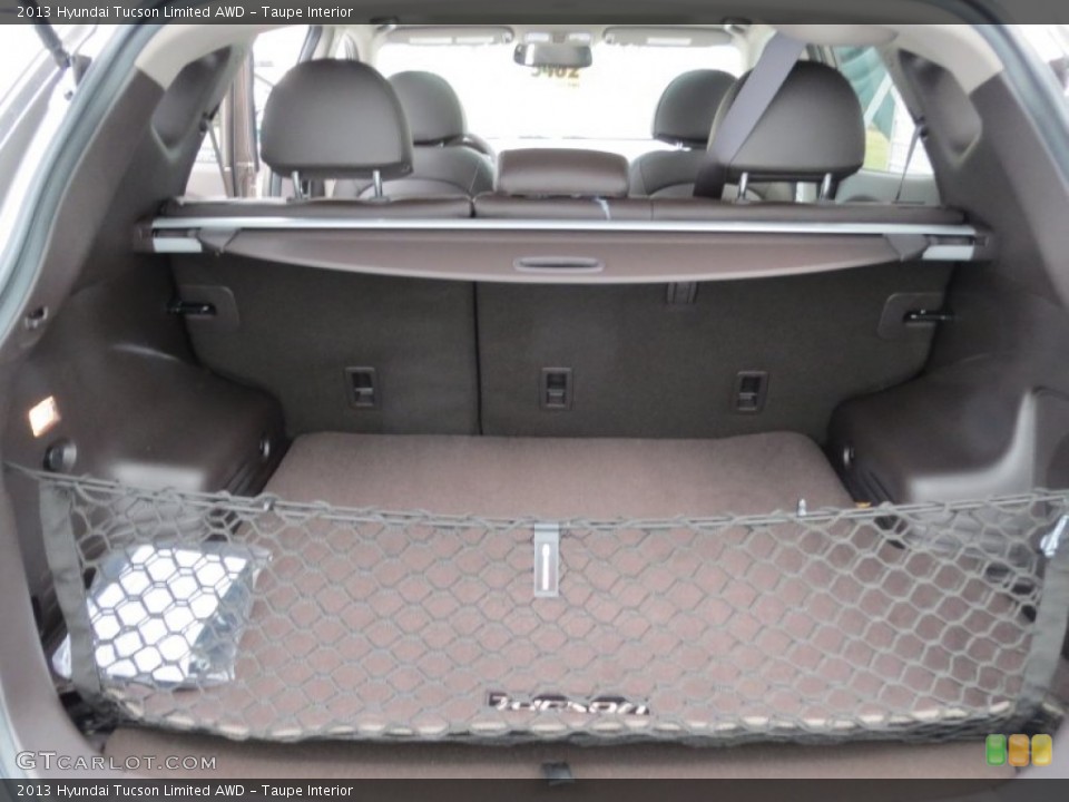 Taupe Interior Trunk for the 2013 Hyundai Tucson Limited AWD #75779201