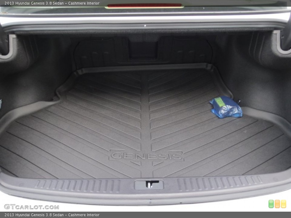 Cashmere Interior Trunk for the 2013 Hyundai Genesis 3.8 Sedan #75779624