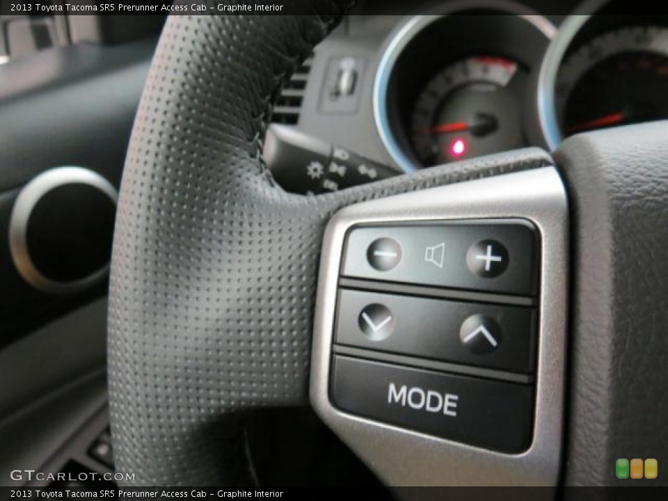 Graphite Interior Controls for the 2013 Toyota Tacoma SR5 Prerunner Access Cab #75779645
