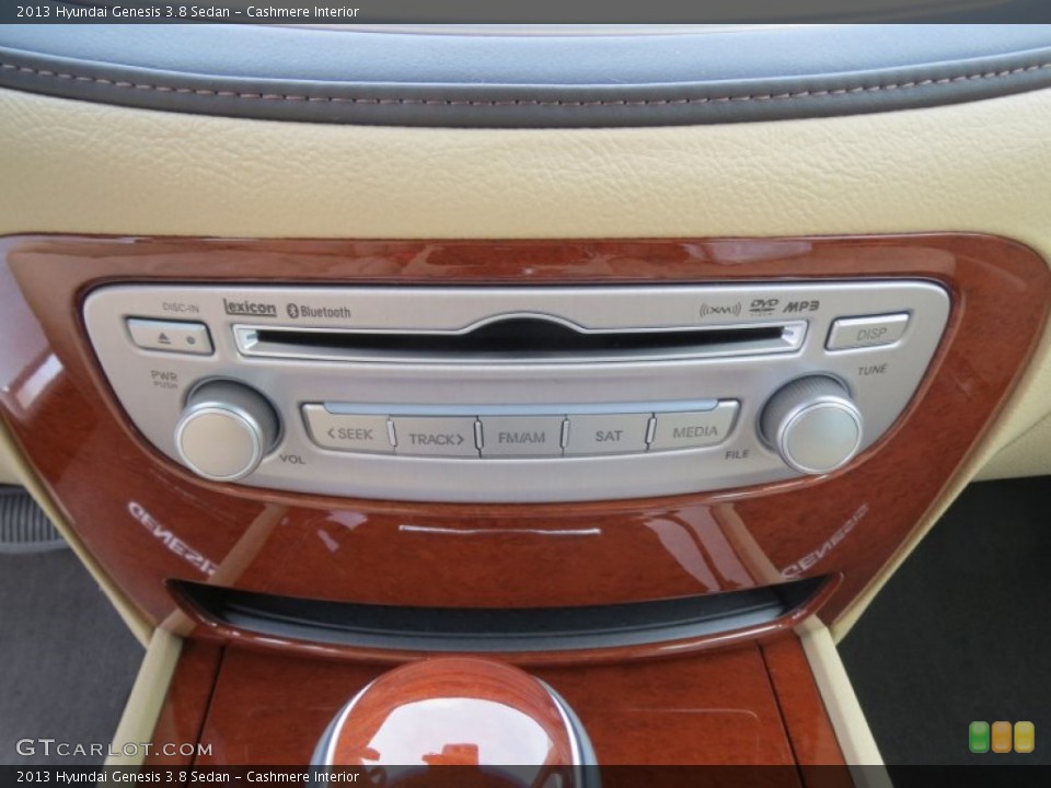 Cashmere Interior Audio System for the 2013 Hyundai Genesis 3.8 Sedan #75779810