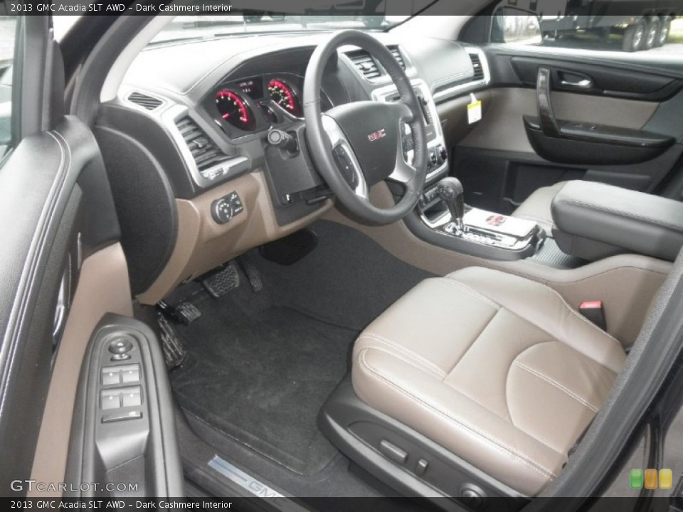 Dark Cashmere Interior Photo for the 2013 GMC Acadia SLT AWD #75781400