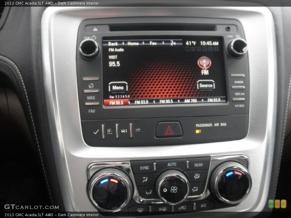 Dark Cashmere Interior Audio System for the 2013 GMC Acadia SLT AWD #75781420