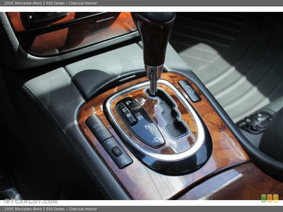 Charcoal Interior Transmission for the 2005 Mercedes-Benz S 600 Sedan #75783458