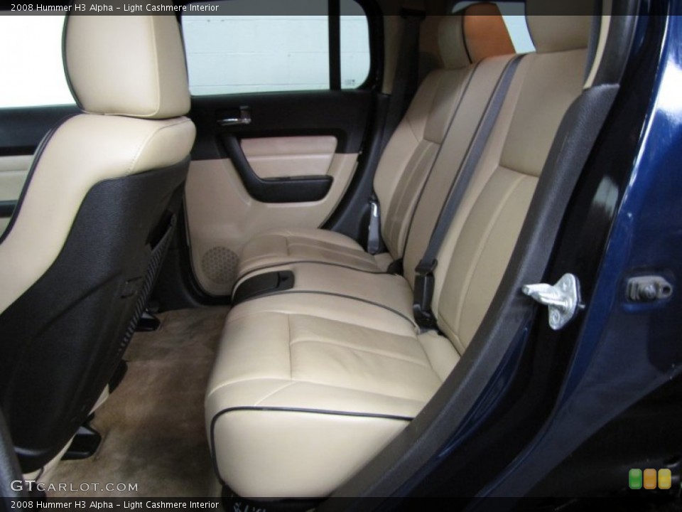 Light Cashmere Interior Rear Seat for the 2008 Hummer H3 Alpha #75784170