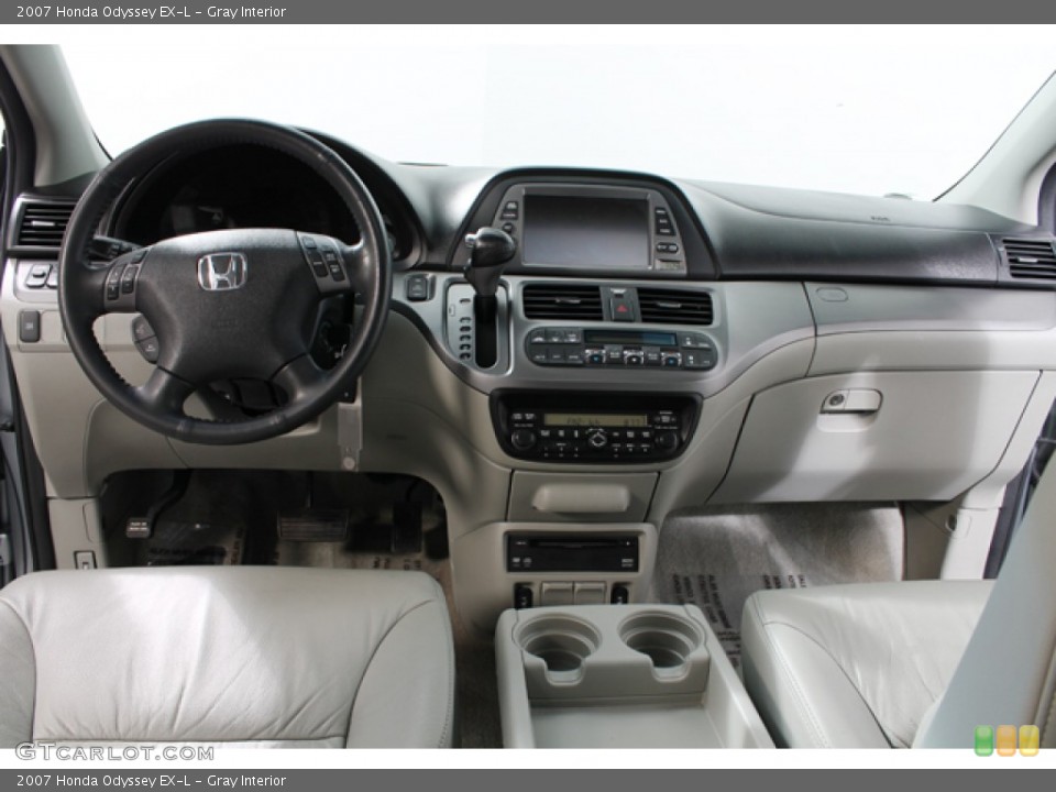 Gray Interior Dashboard for the 2007 Honda Odyssey EX-L #75784730