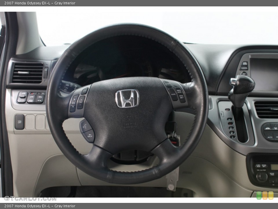 Gray Interior Steering Wheel for the 2007 Honda Odyssey EX-L #75784742